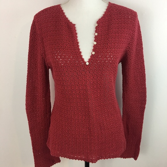 J. Crew Sweaters - J Crew Women’s Crochet Sweater Size Medium